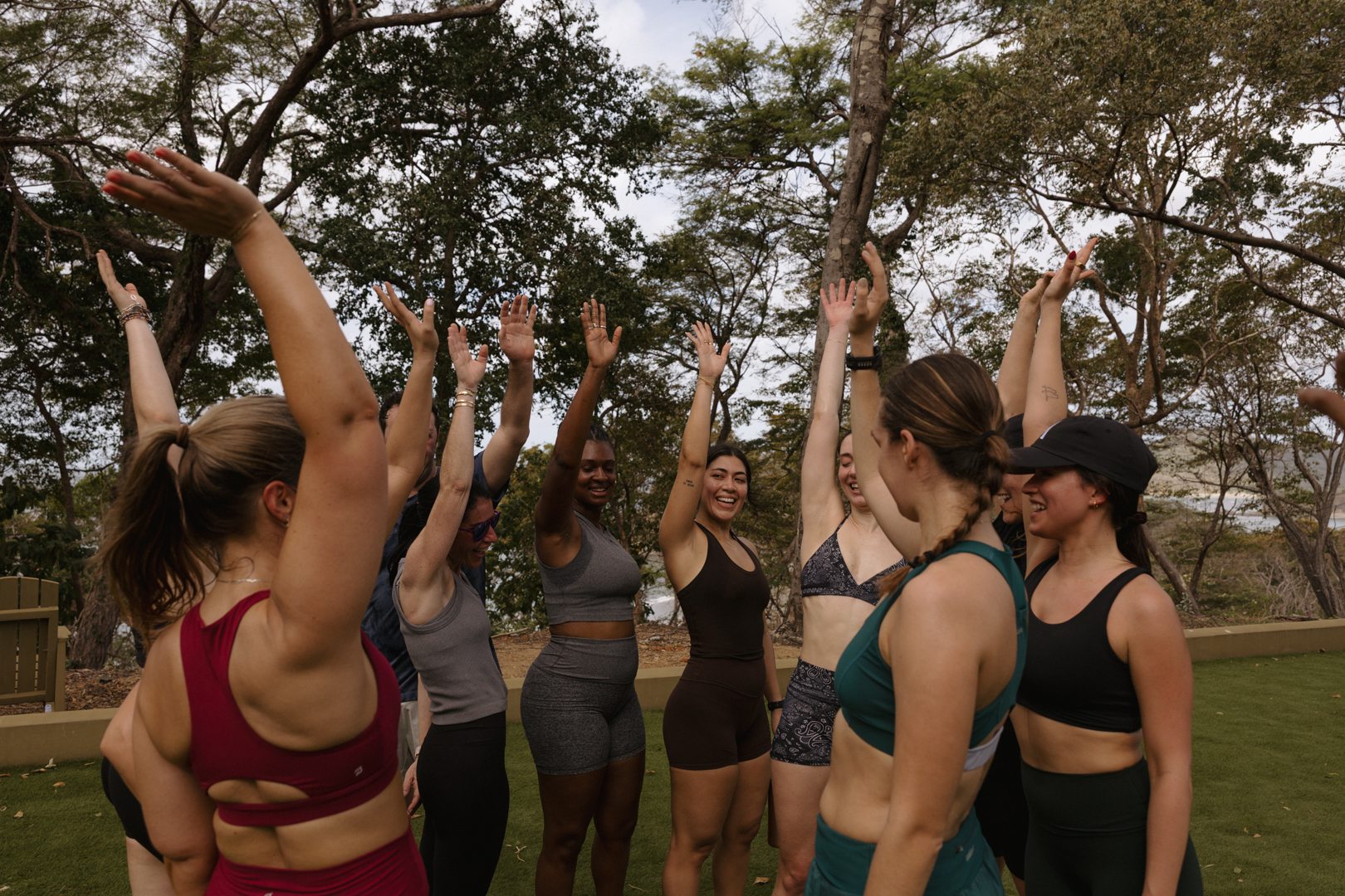 Most of our guests come on an Alchemy retreat for the movement, the clarity, and the chance to reset. What they don't expect is to leave with some of the most meaningful connections they've made in years. When you spend several days sweating, moving, and exploring alongside incredible people, something begins to soften